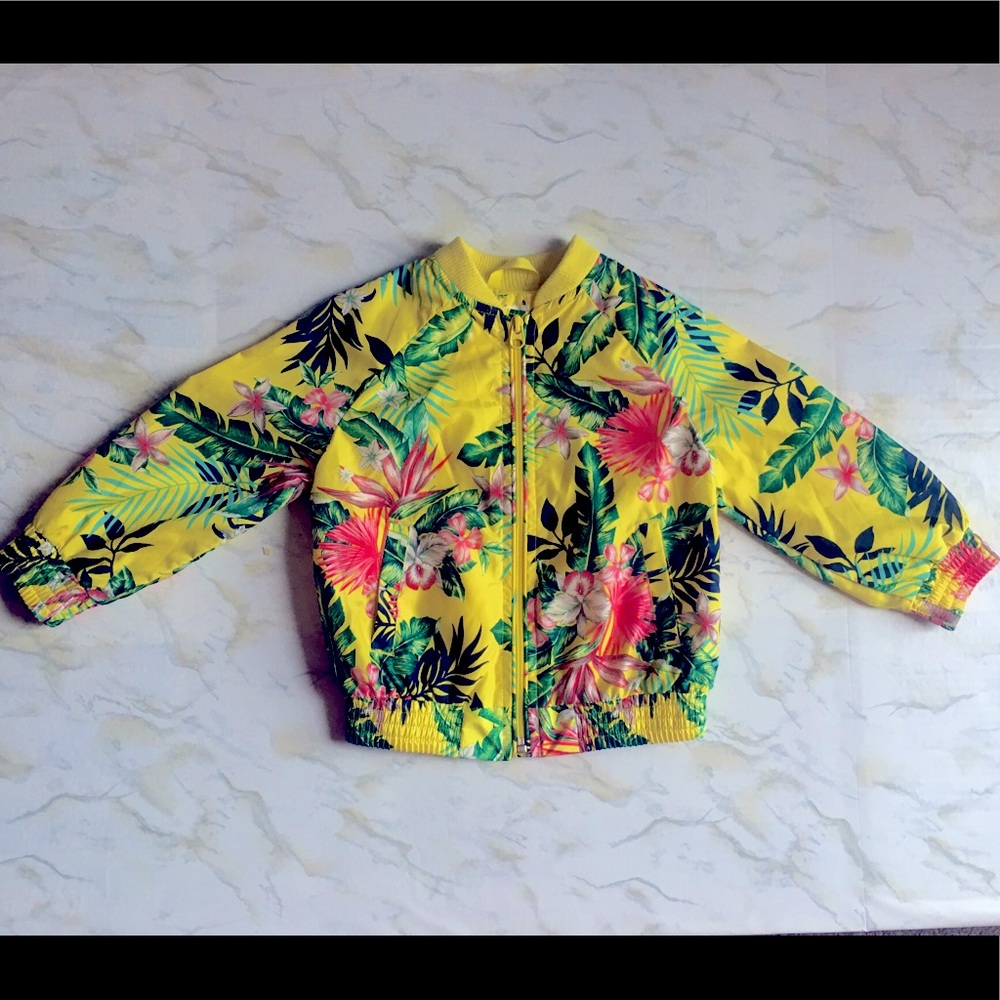 Tropical Bomber Jacket